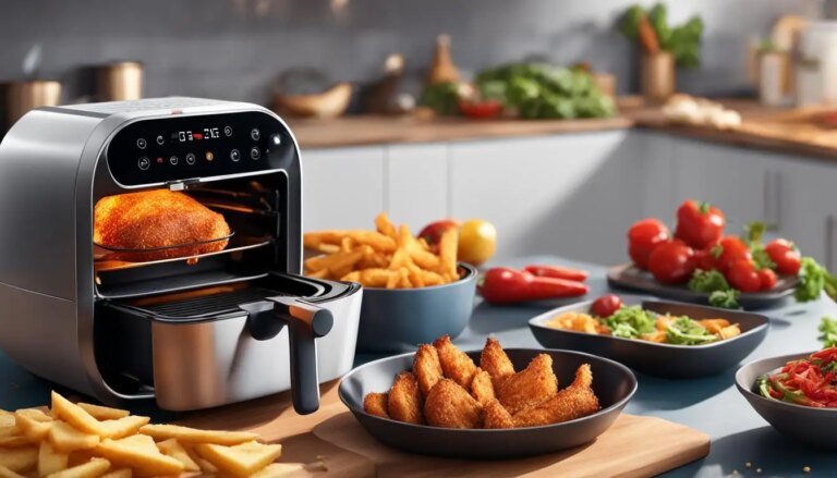 when using an air fryer