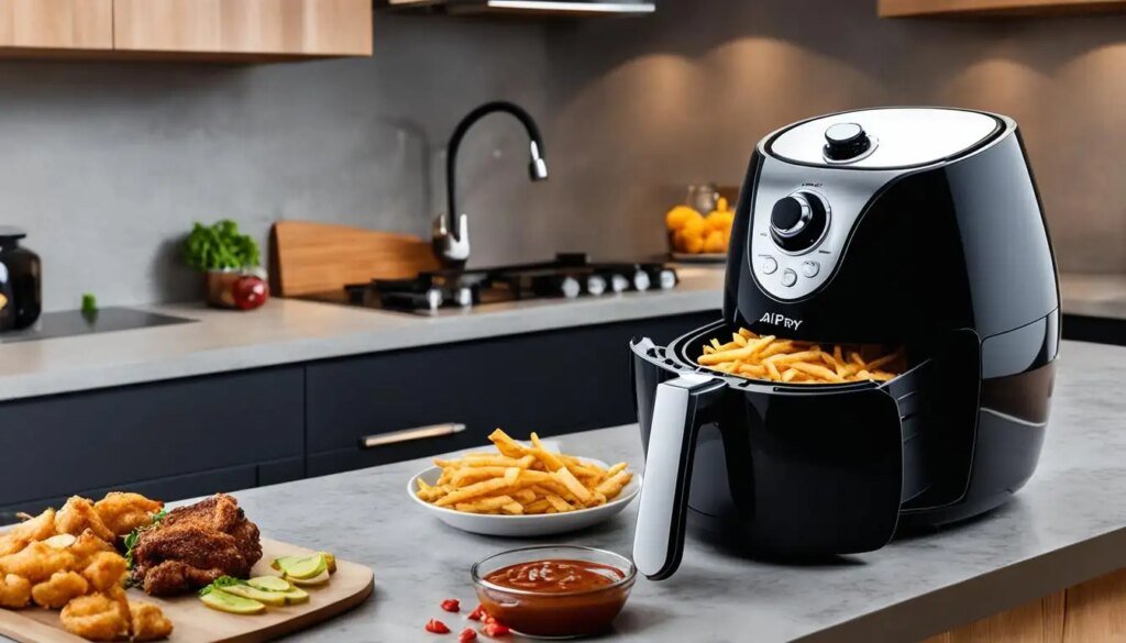 air fryer preheating