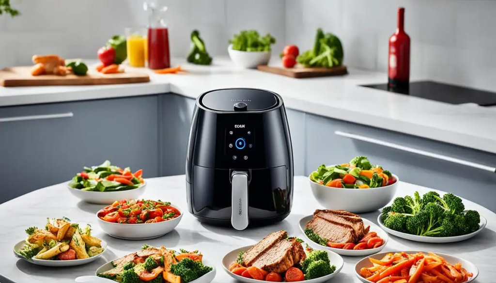 Air fryer and foods