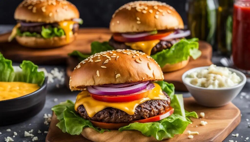 Ultimate Air Fryer Burger