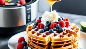 can you cook waffles in an air fryer