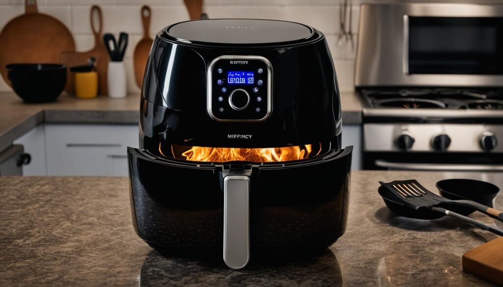 what to do if air fryer catches fire